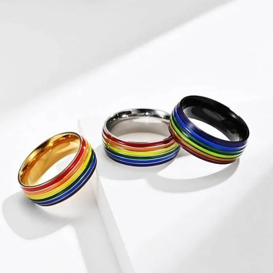 Rainbow Pride Ring