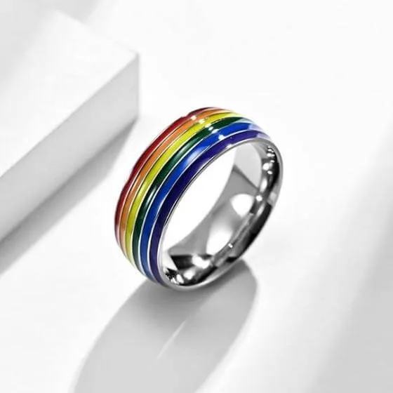 Rainbow Pride Ring