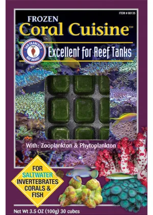 San Francisco Bay Frozen Coral Cuisine Cubes 3.5 oz