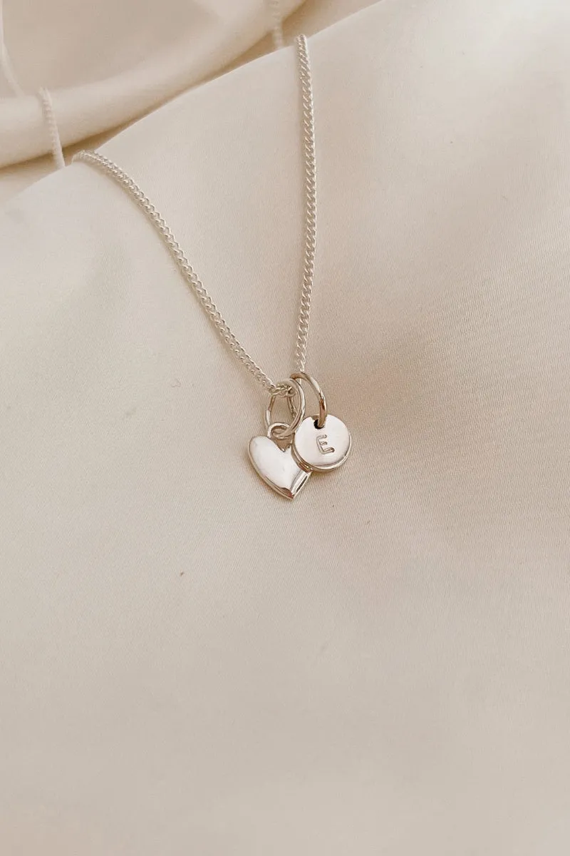 Sweetheart Pendant - Silver