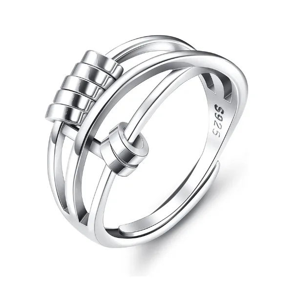 Tamesis - Adjustable Stacking Anxiety Ring