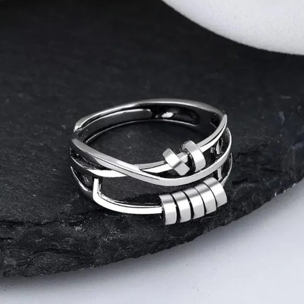 Tamesis - Adjustable Stacking Anxiety Ring