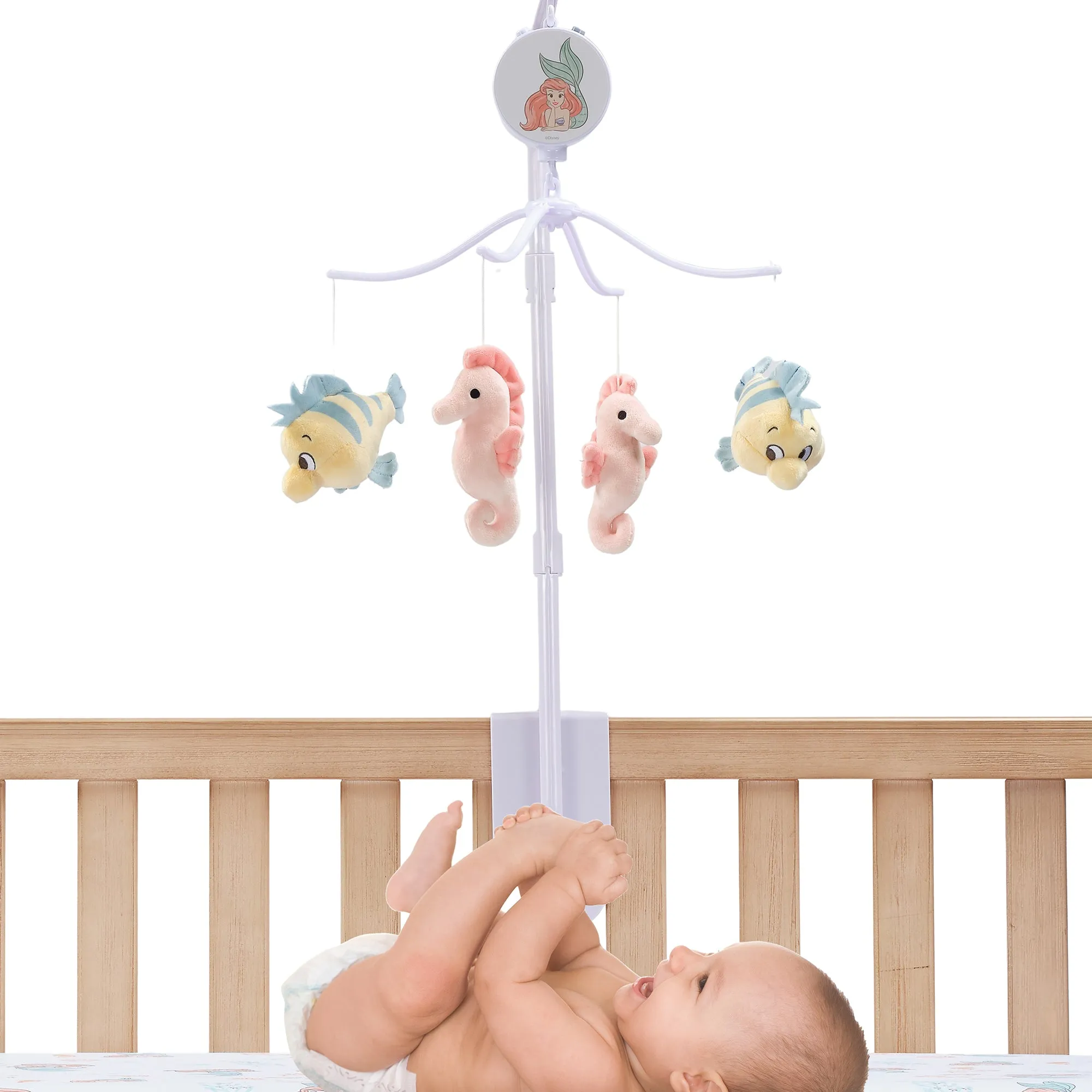 The Little Mermaid Musical Baby Crib Mobile