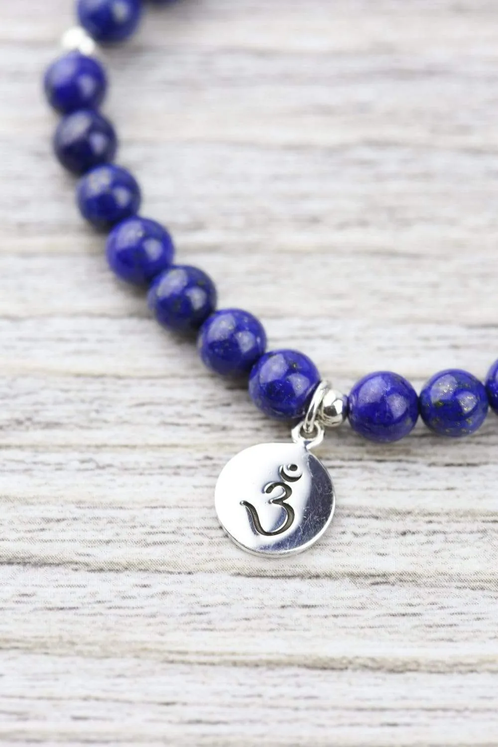 Third Eye Chakra Lapis Bracelet