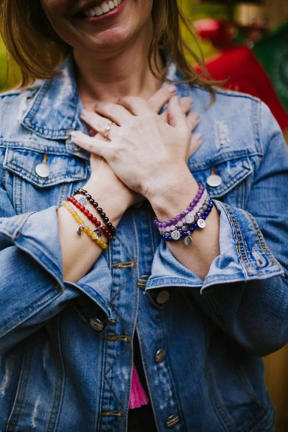 Third Eye Chakra Lapis Bracelet