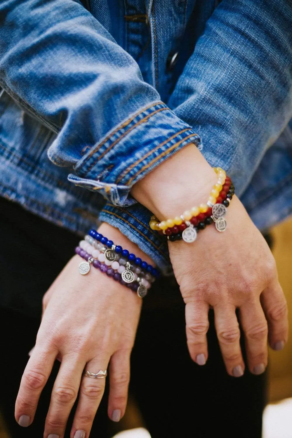 Third Eye Chakra Lapis Bracelet