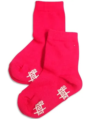 Tic Tac Toe - Little Girls' Anklet Sock