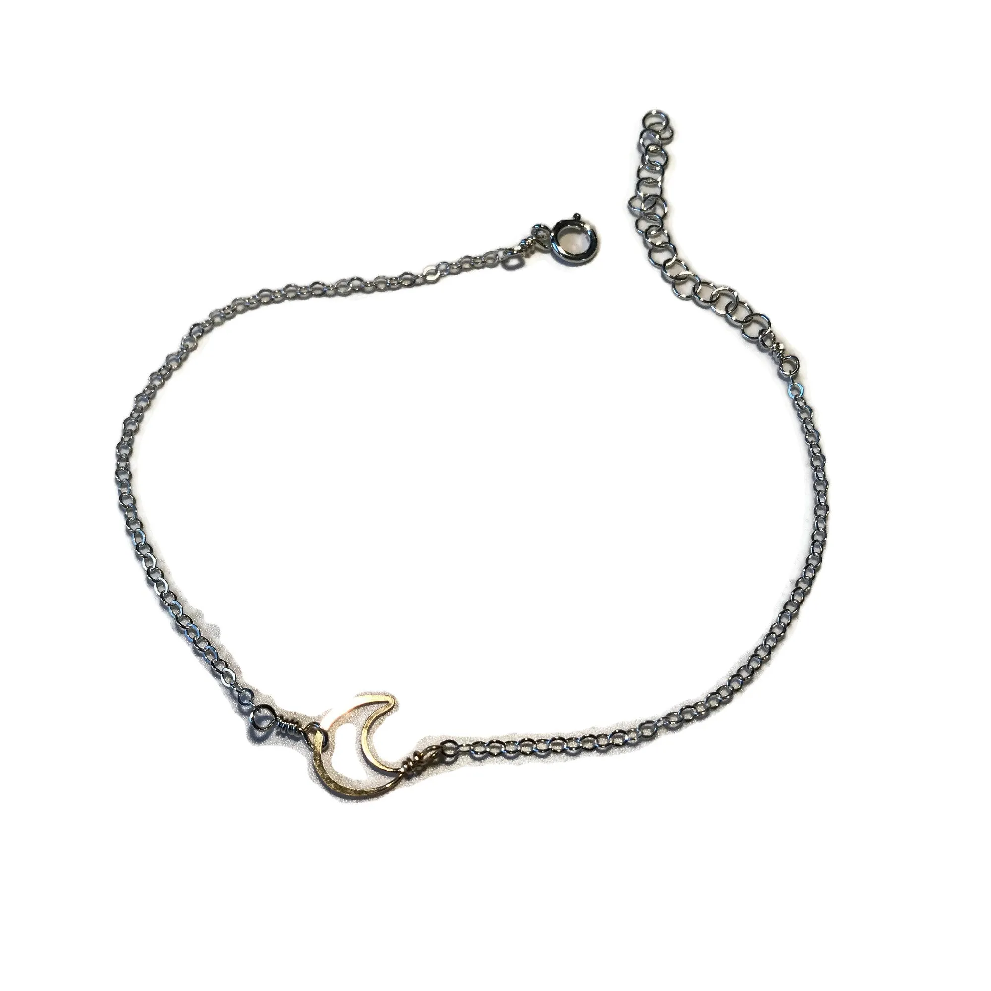 Tiny Moon Anklet