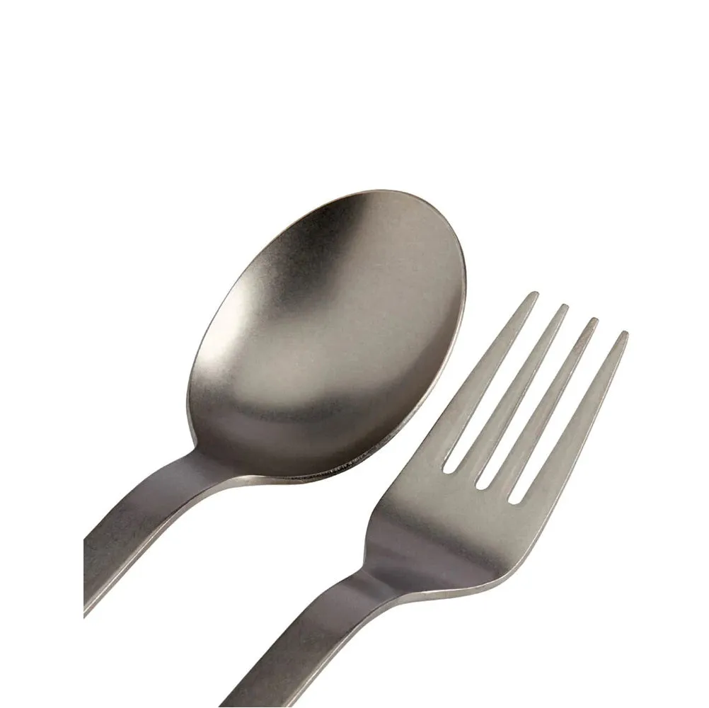 Titanium Fork & Spoon Set