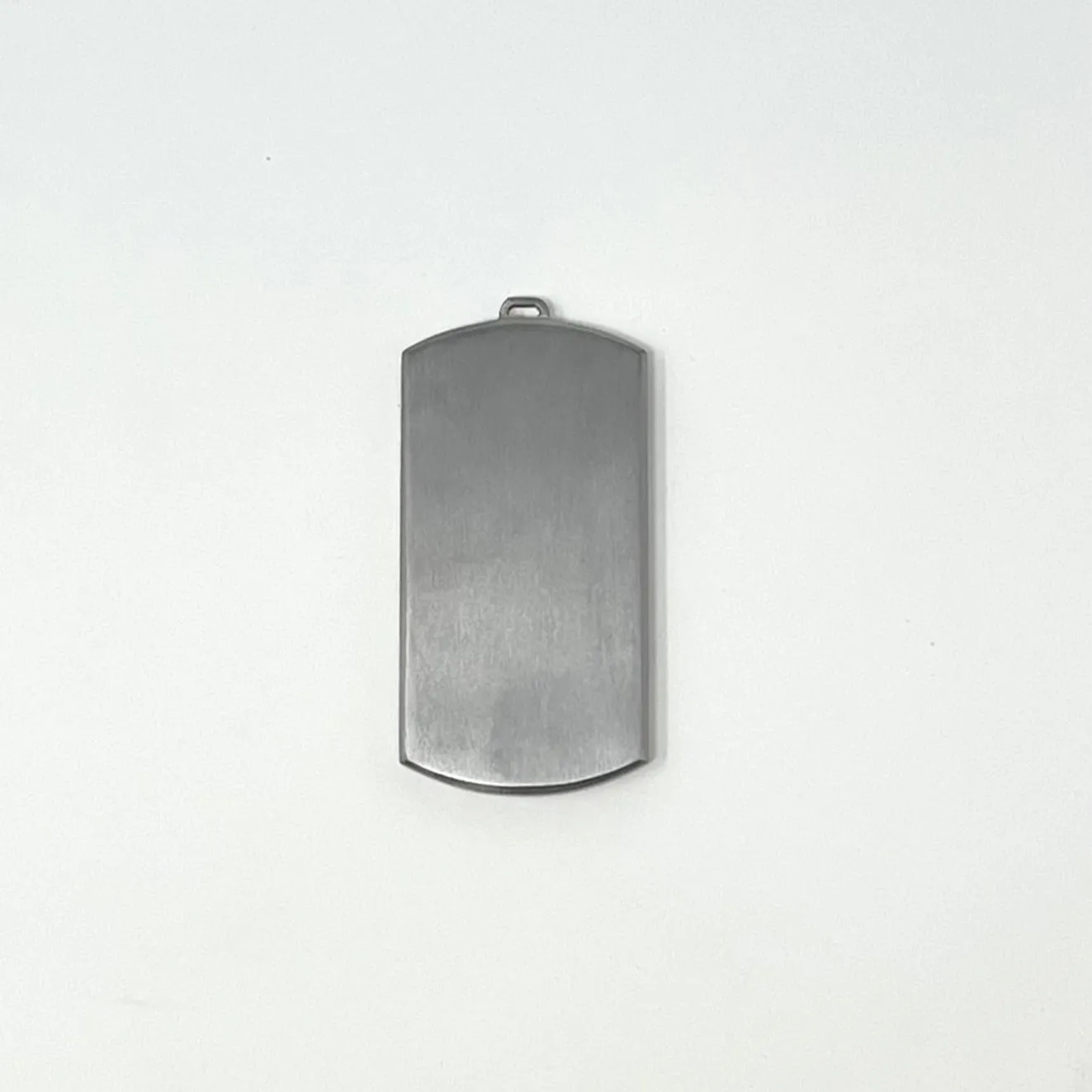 Titanium Pendant - Dog Tag