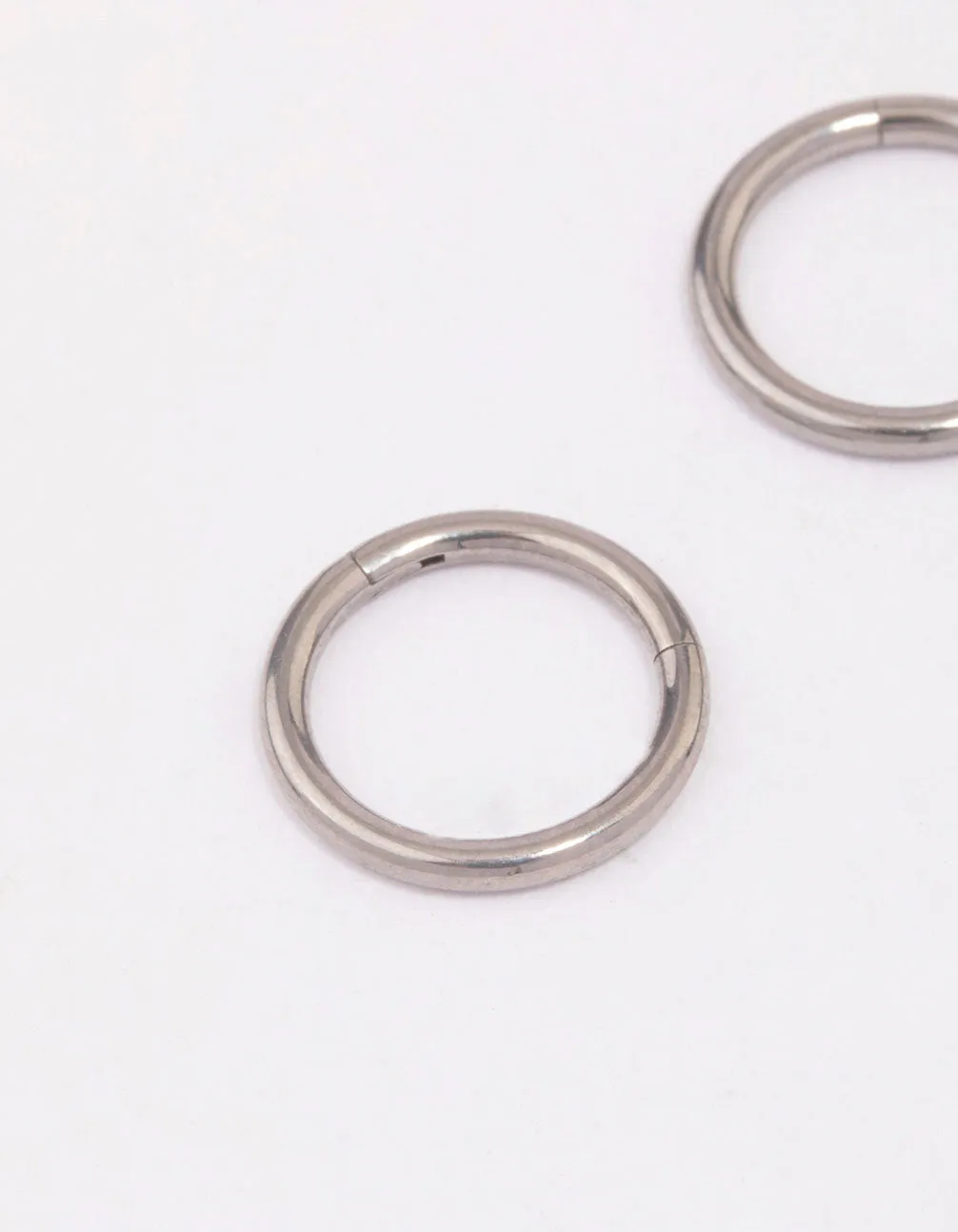 Titanium Sleeper Earrings 8mm