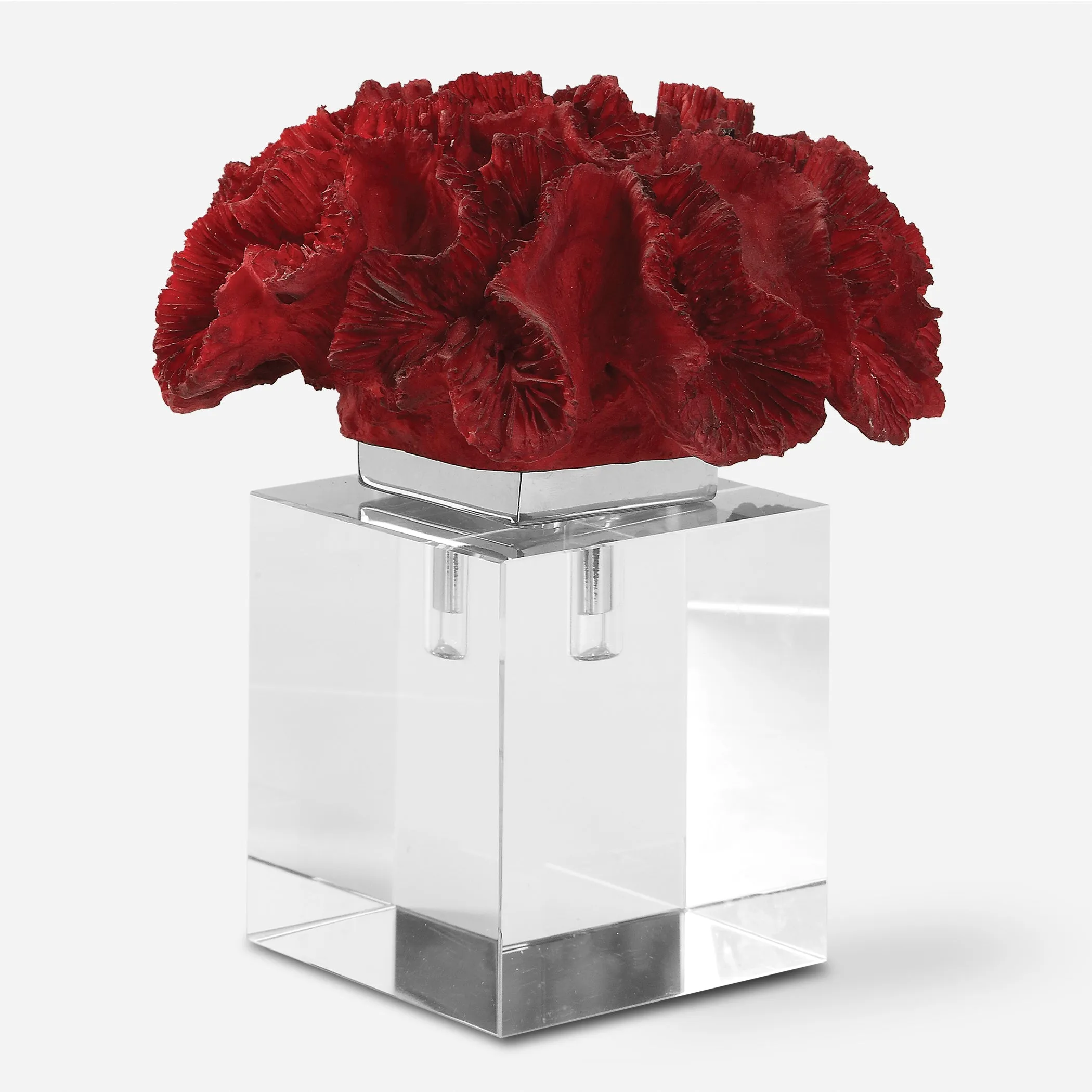 Uttermost Red Coral Cluster Table Top Accessories