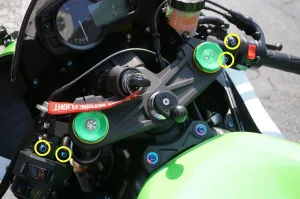 ZSPEC Titanium Fasteners for the Kawasaki Ninja 636 ZX6R Brake-Lever Brackets